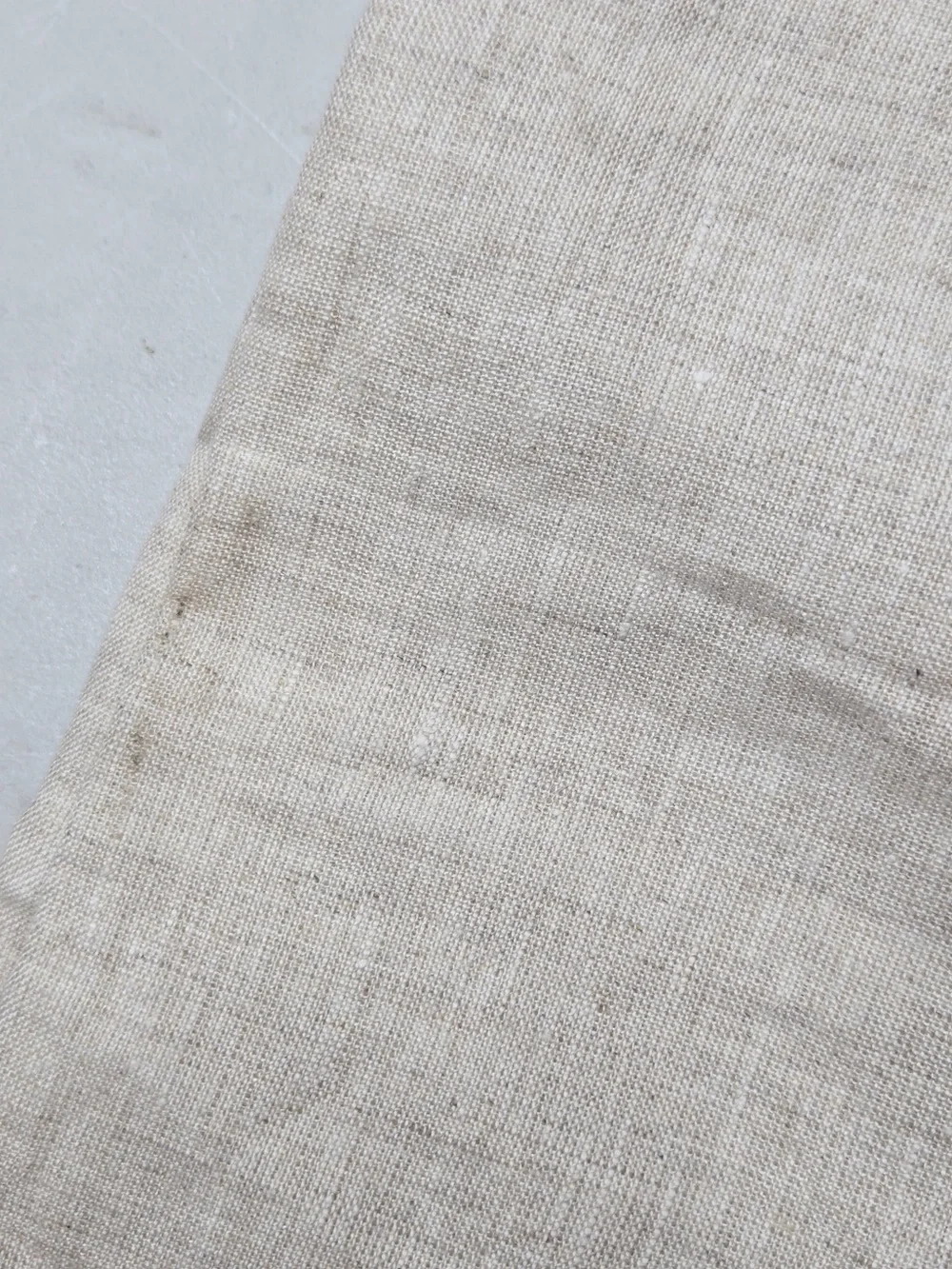 QUINCE Set Of 2 48x108 European Linen Curtains Flax 0052